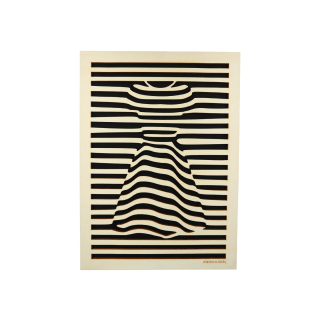 Customizable wall art frame of a silhouette in cut and engraved wood front view Woodillusion