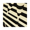 Zoom on a customizable wall art frame of champagne glasses in cut and engraved wood side view Woodillusion