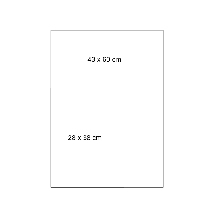 Dimensions disponibles des tableaux cadre personnalisable illusions d’optique Woodillusion